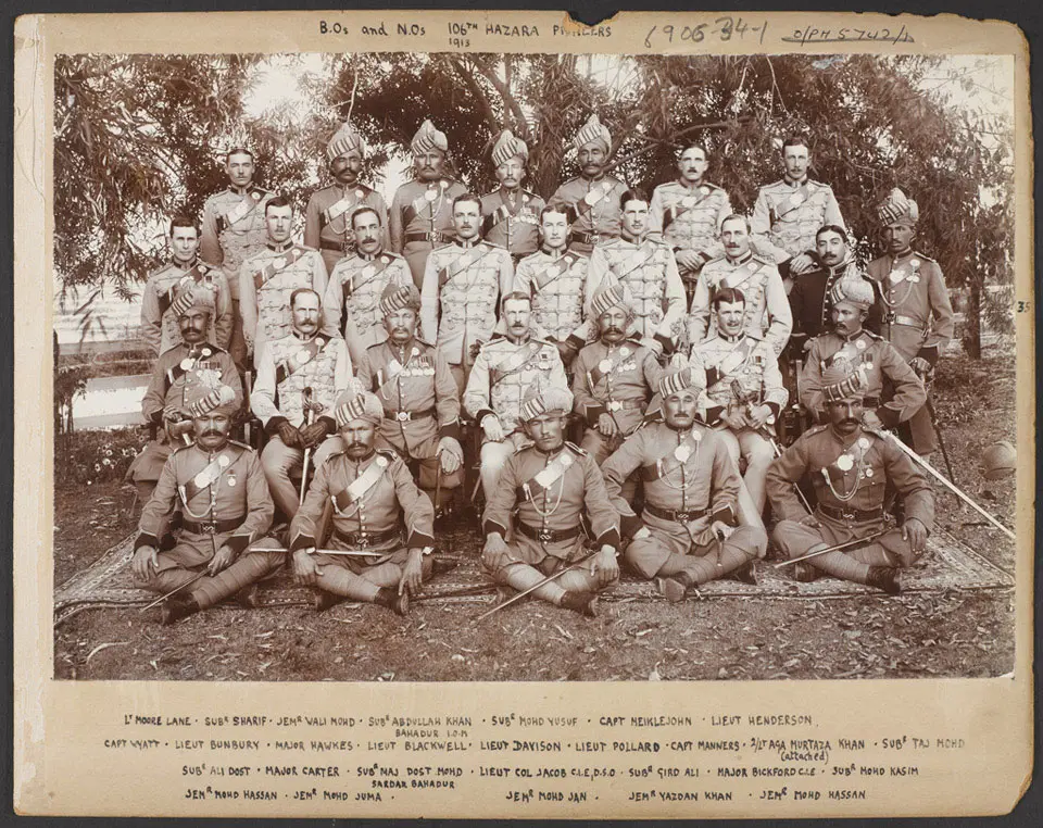 106th Hazara Pioneers 1913
